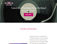 Tablet Screenshot of djpdx.com